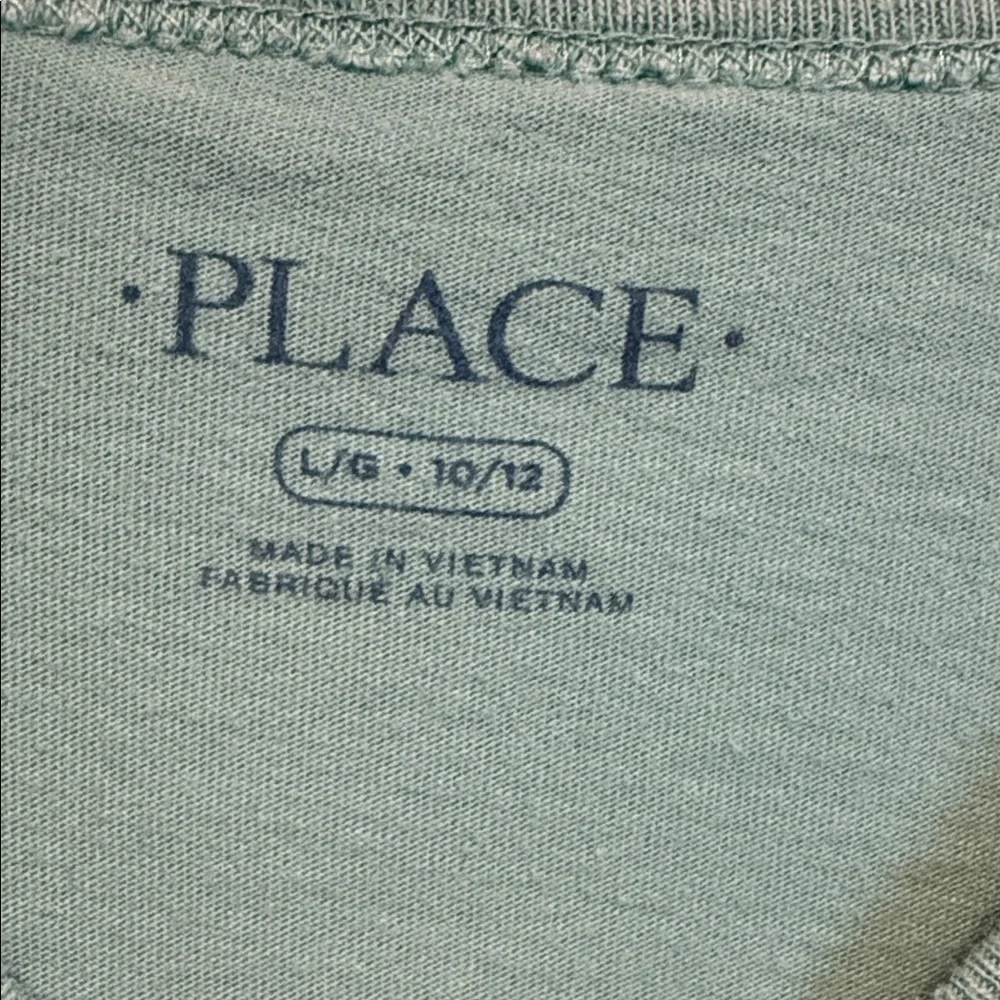 The Children's Place Aqua Long Sleeve 'Play On!' Tee